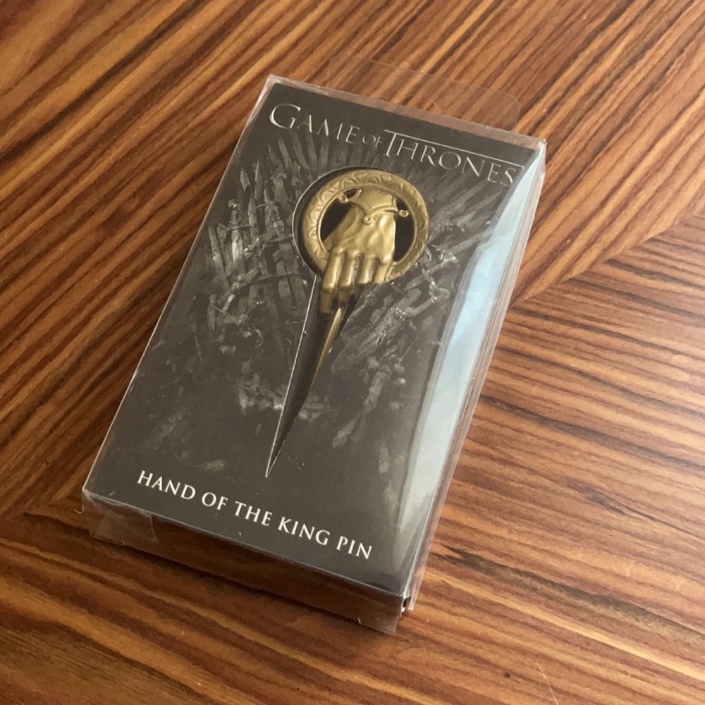 Game of thrones collectible hand of the king pin